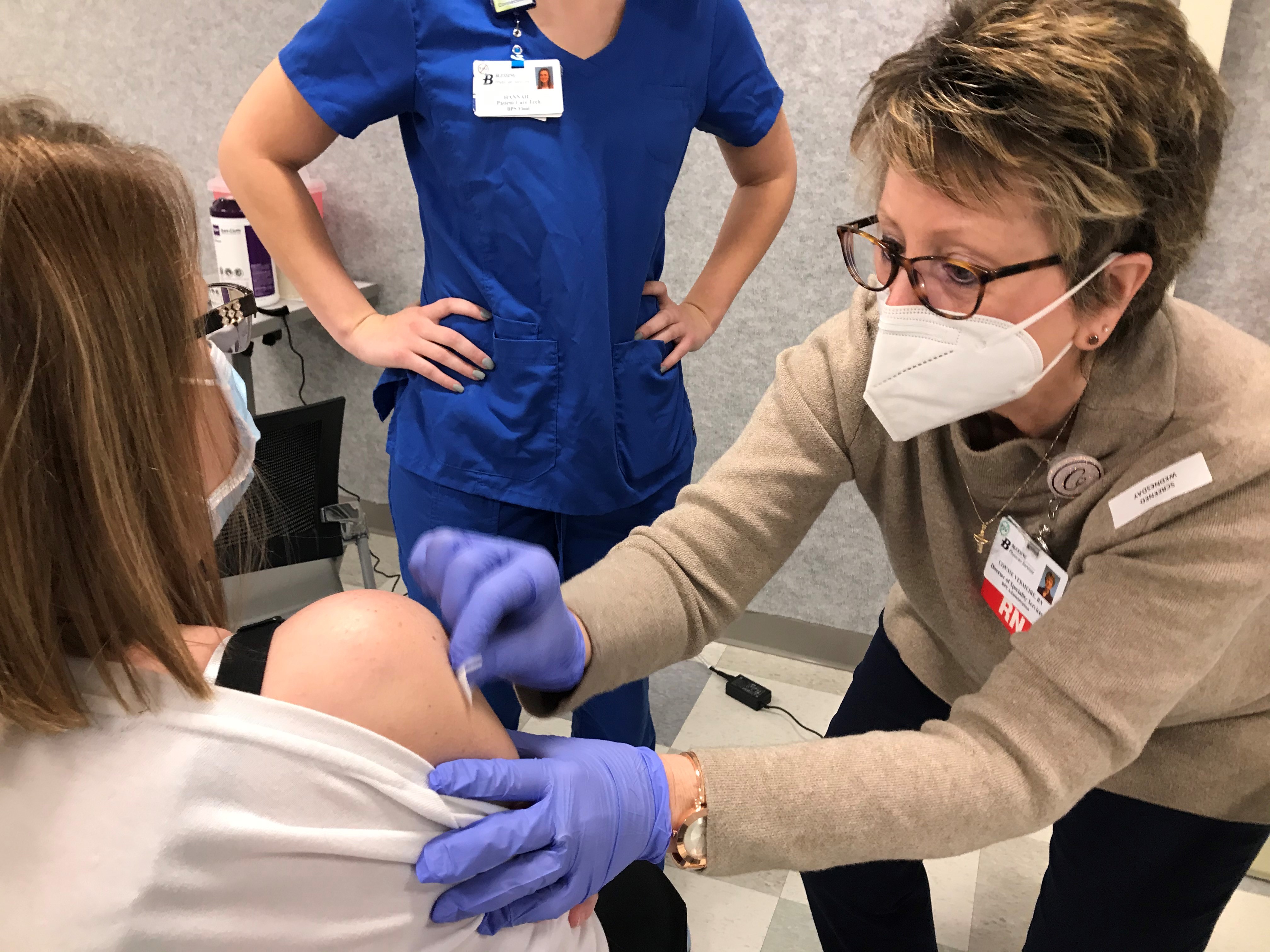 COVID-19 Vaccine Blessing Hospital