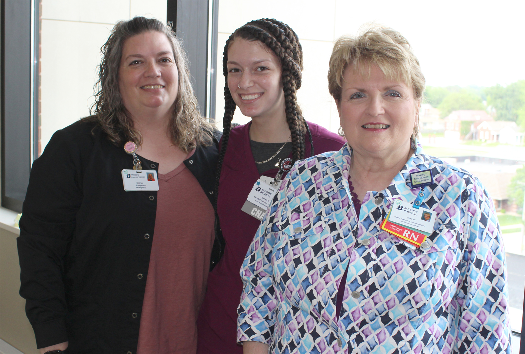 Deb Landacre, Becky Walston and Ryleigh Walston