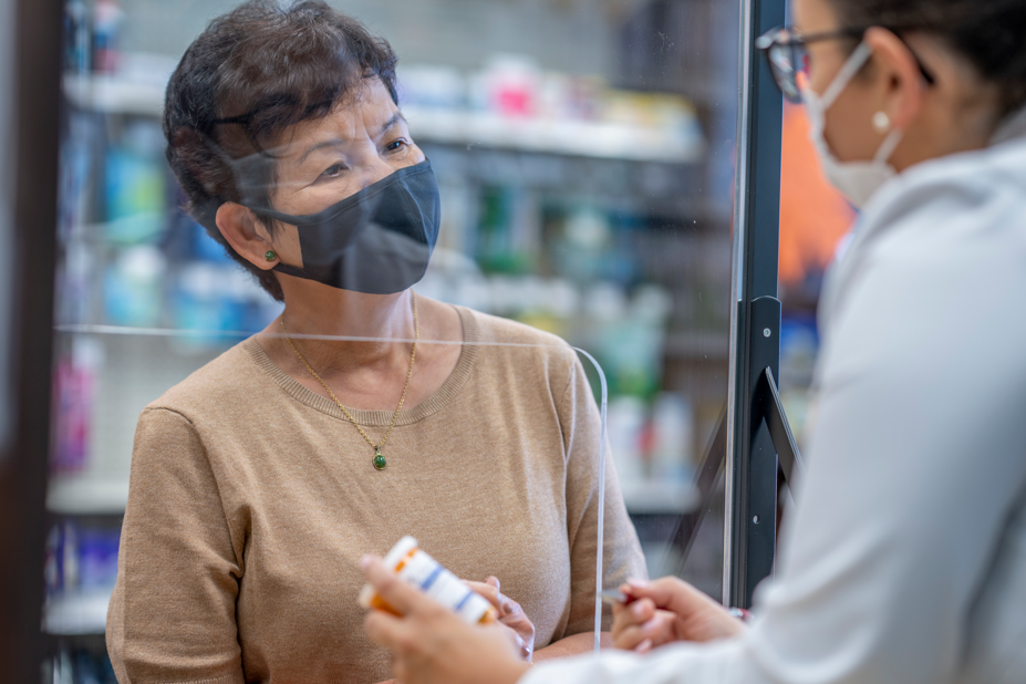 Patient at Pharmacy