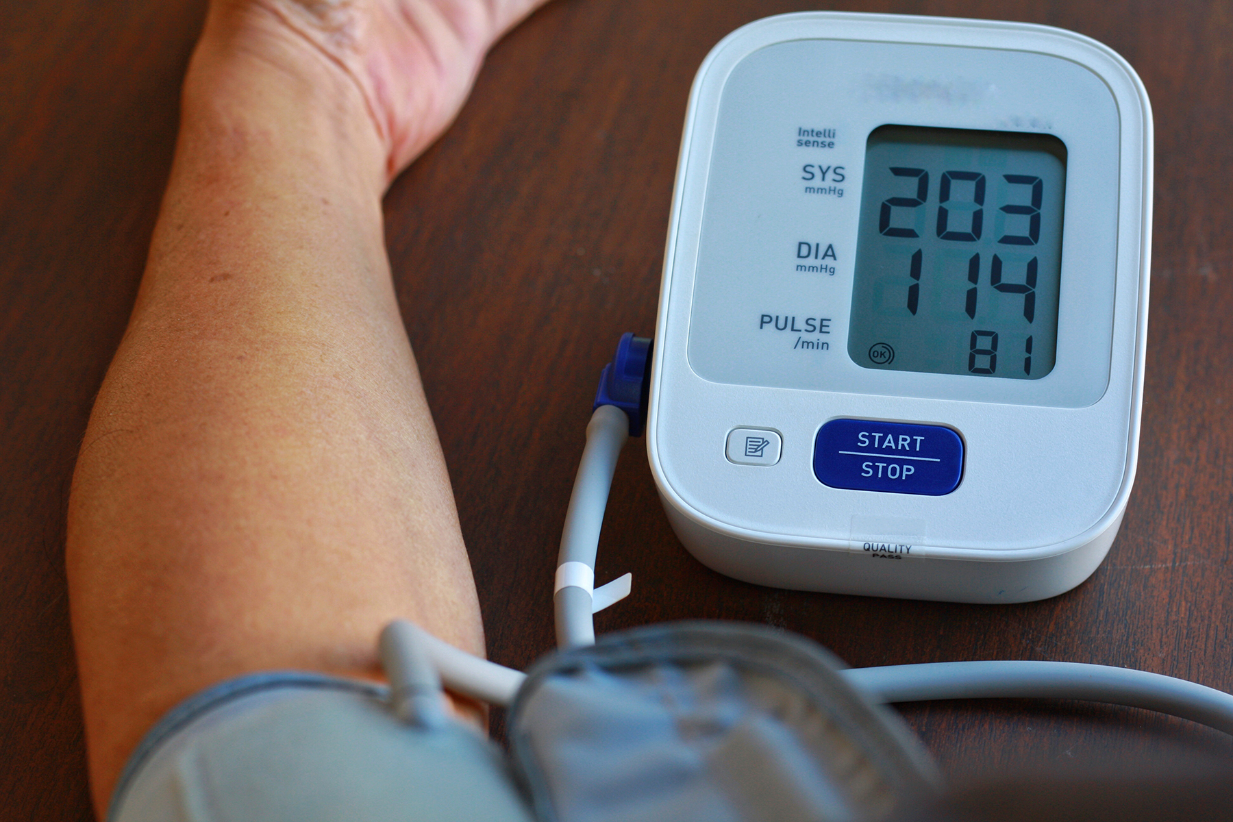 Blood Pressure Reading