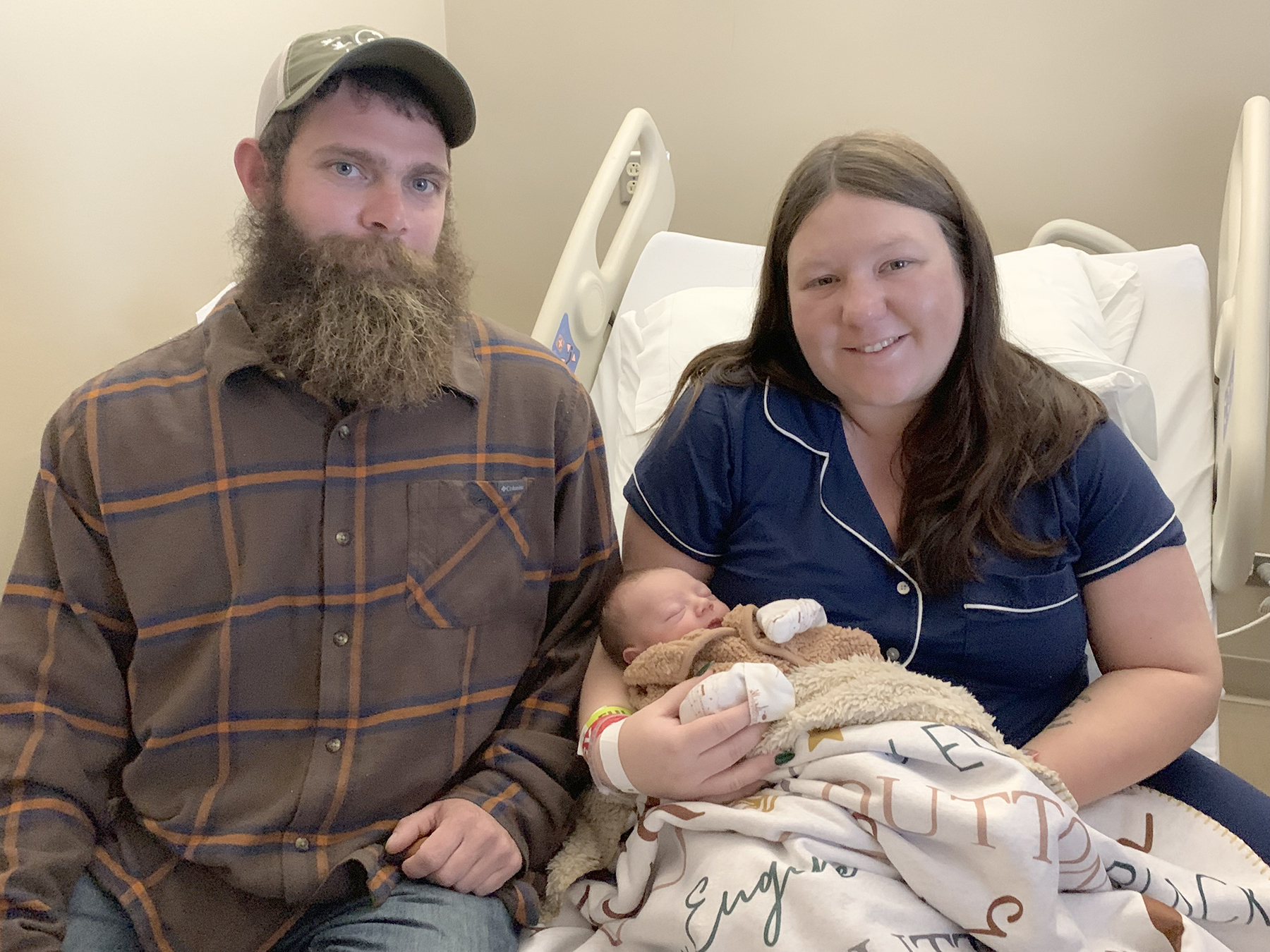 Blessing Hospital's First Baby of 2024 Dutton Black