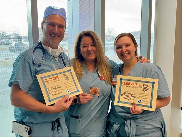 Dr. Joe Meyer, Quincy Anesthesia Associates, Traci Lirely, RN, GI Surgery Center, Lexi Goodwin, RN, GI Surgery Center