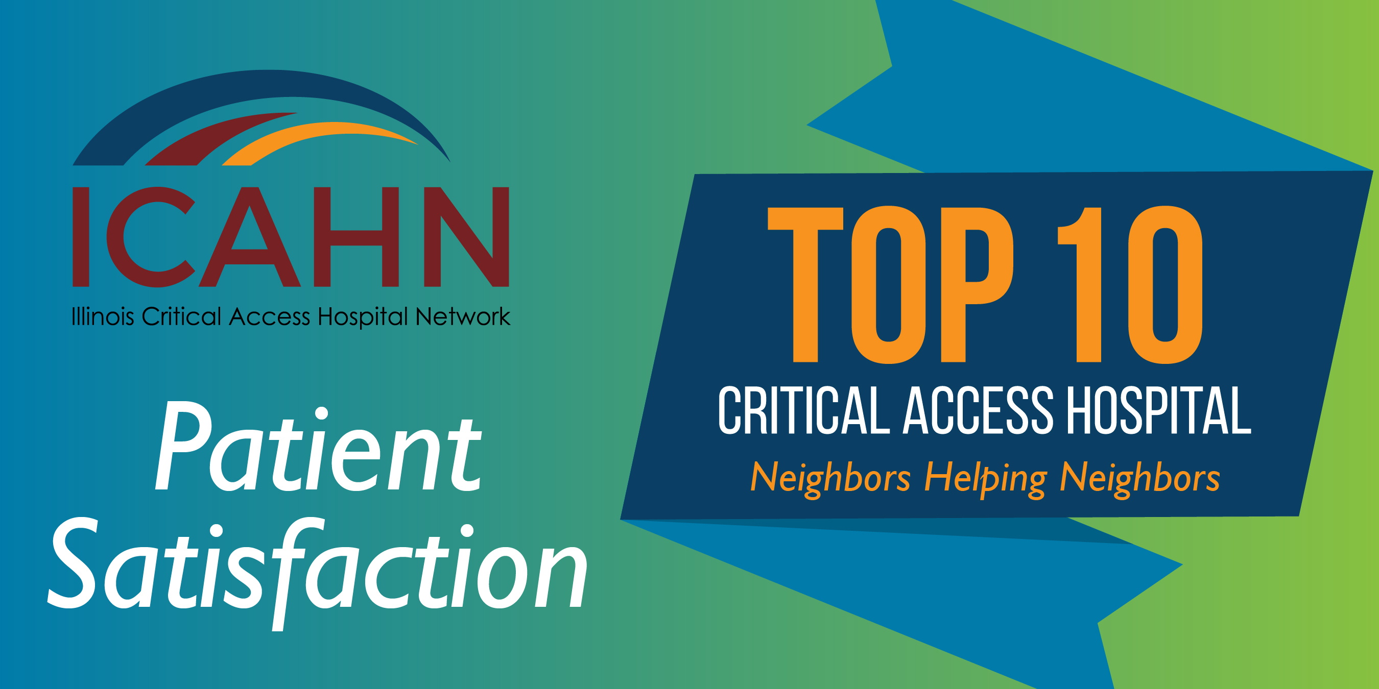 Illini Community Hospital Top 10 Patient Satisfaction Award