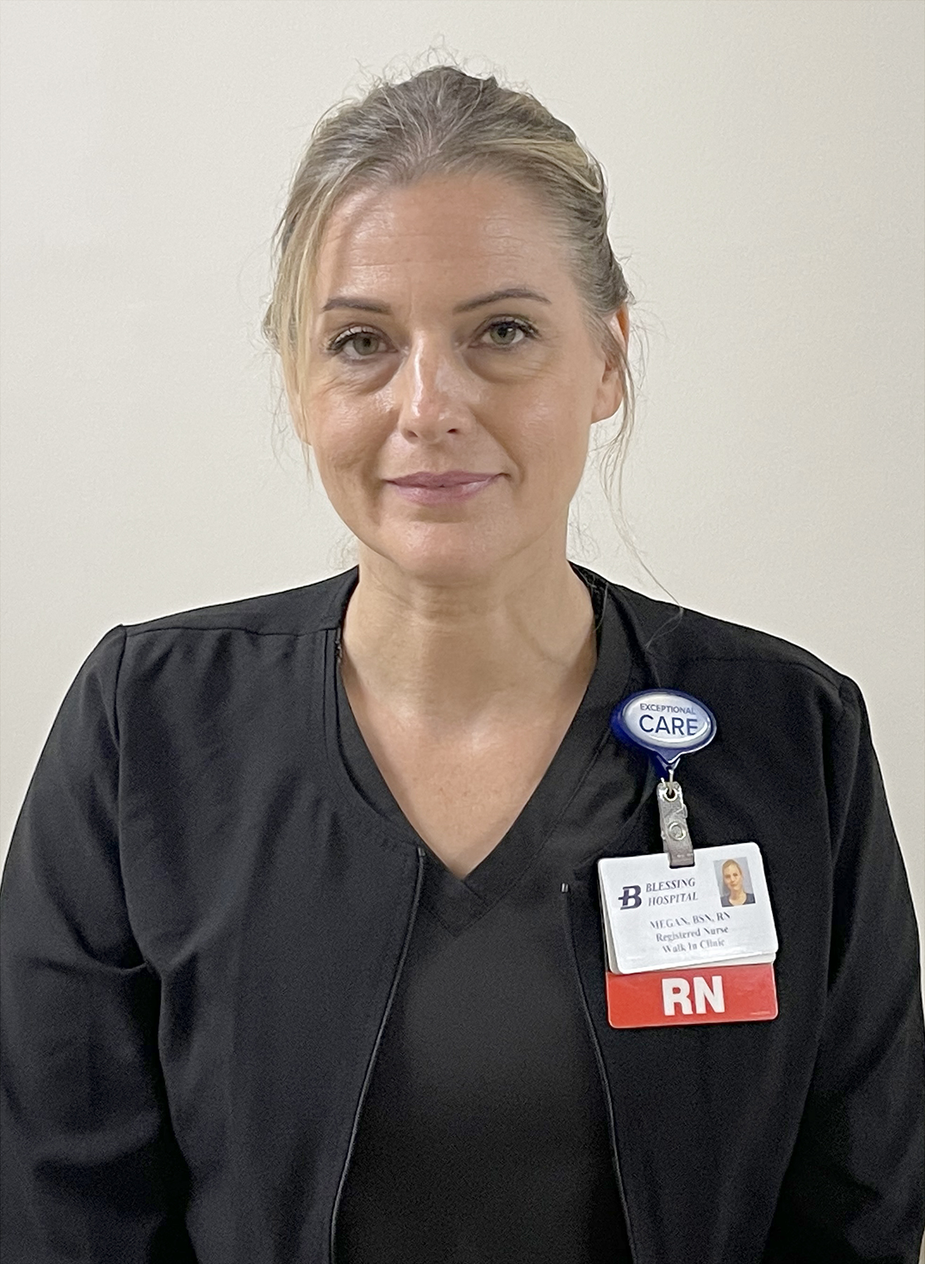 Megan Courtois, RN, Blessing Walk-In Clinic