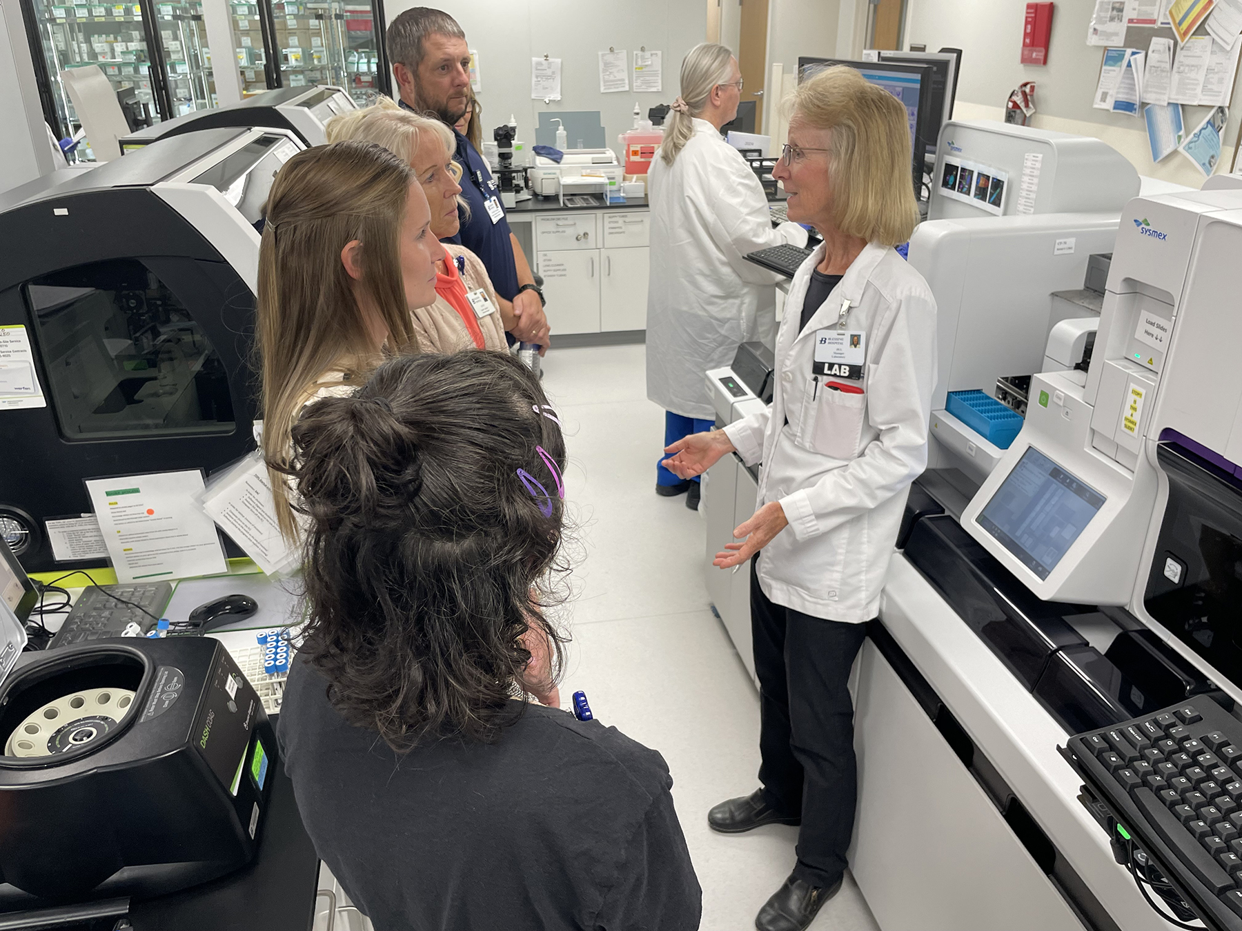 Blessing Hospital Lab Tour