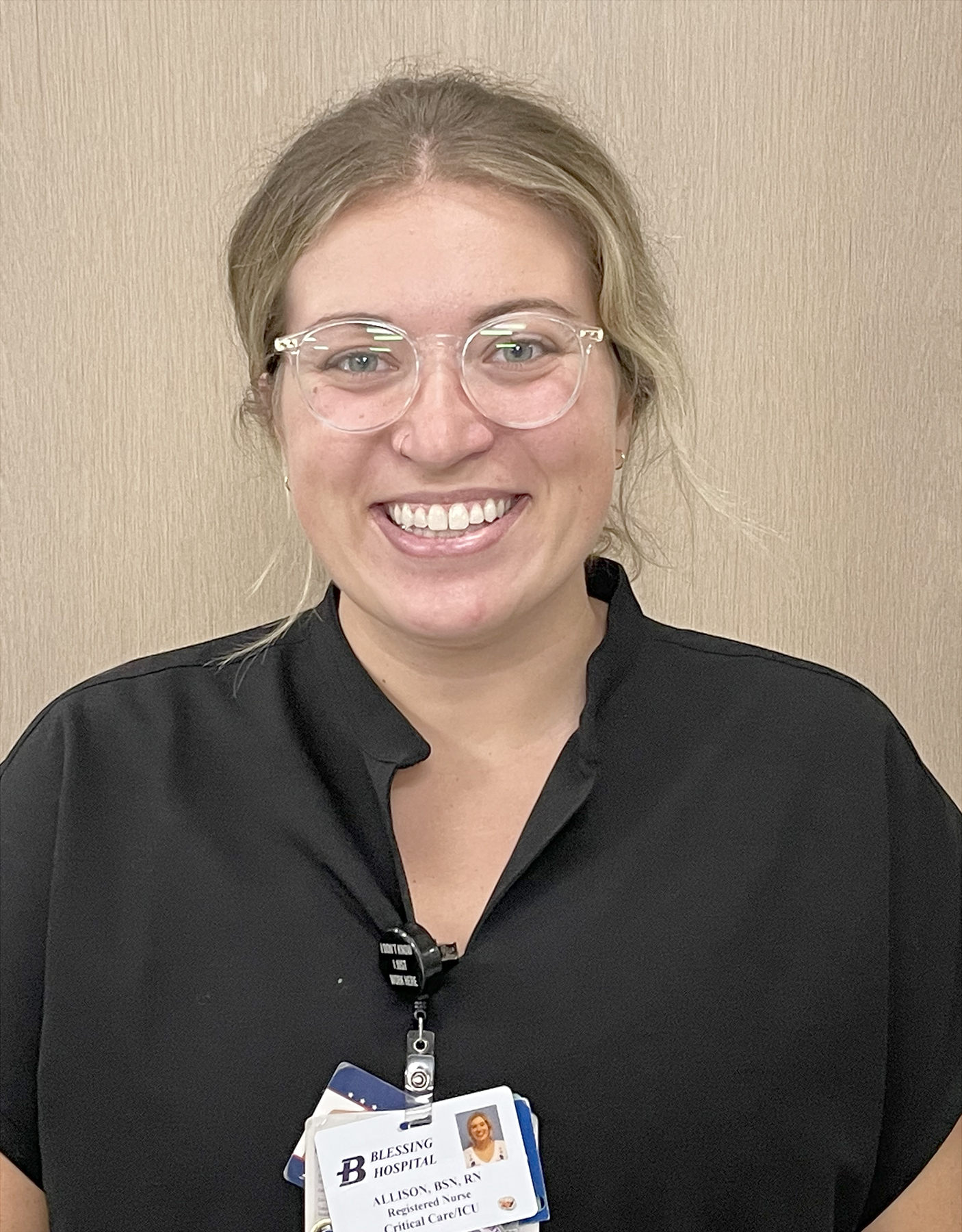 Allison Acklie, RN Blessing Hospital