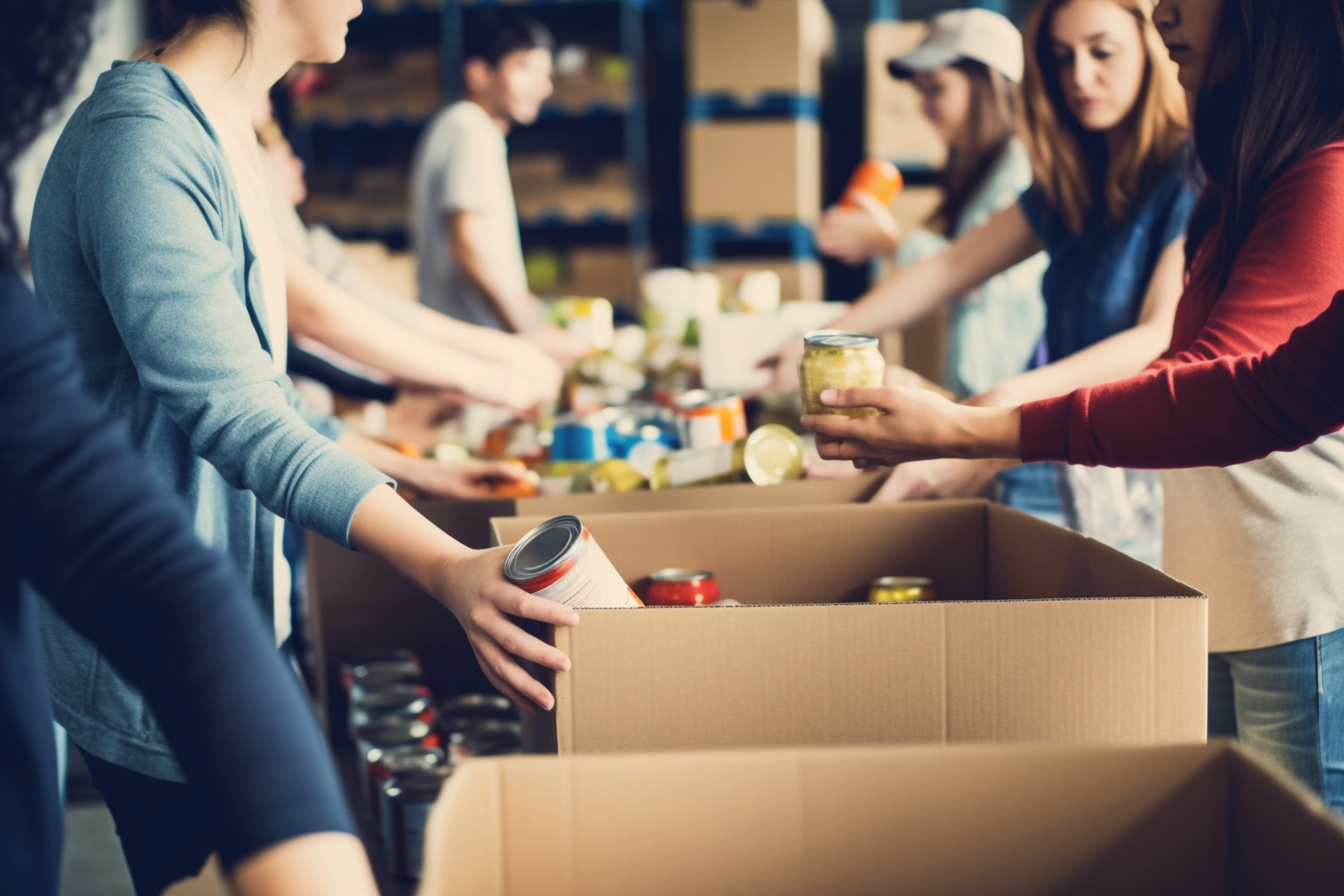 Illini Community Hospital food drive 