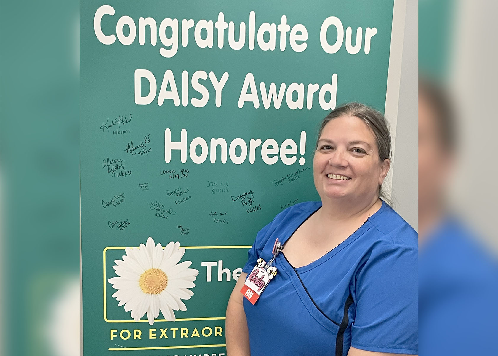 Becky Walston Blessing Hospital DAISY Winner