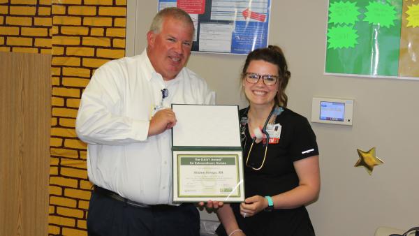 Nurse Earns DAISY Award For Her Interaction With Student | Blessing ...