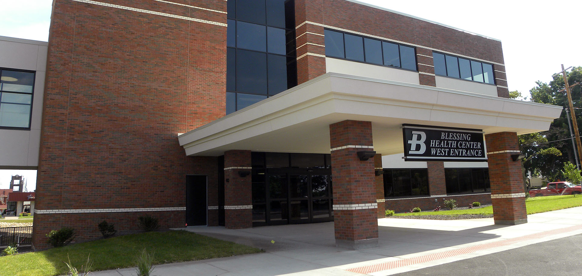 Blessing Health Center - West Entrance