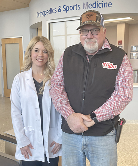 Carrie Bennett and Mike Wright | Blessing Health System