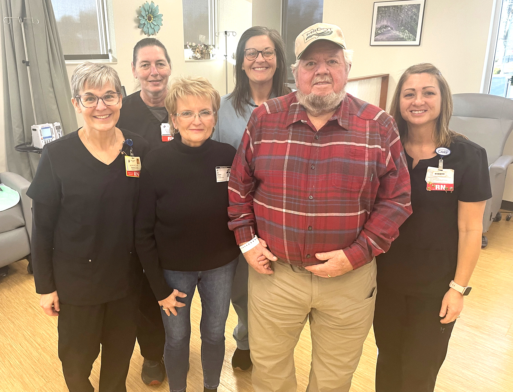 Dave Bettis at Illini Community Hospital