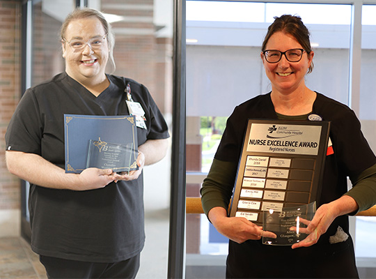 Chandler Waelder and Alice Glasgow | Blessing Health System