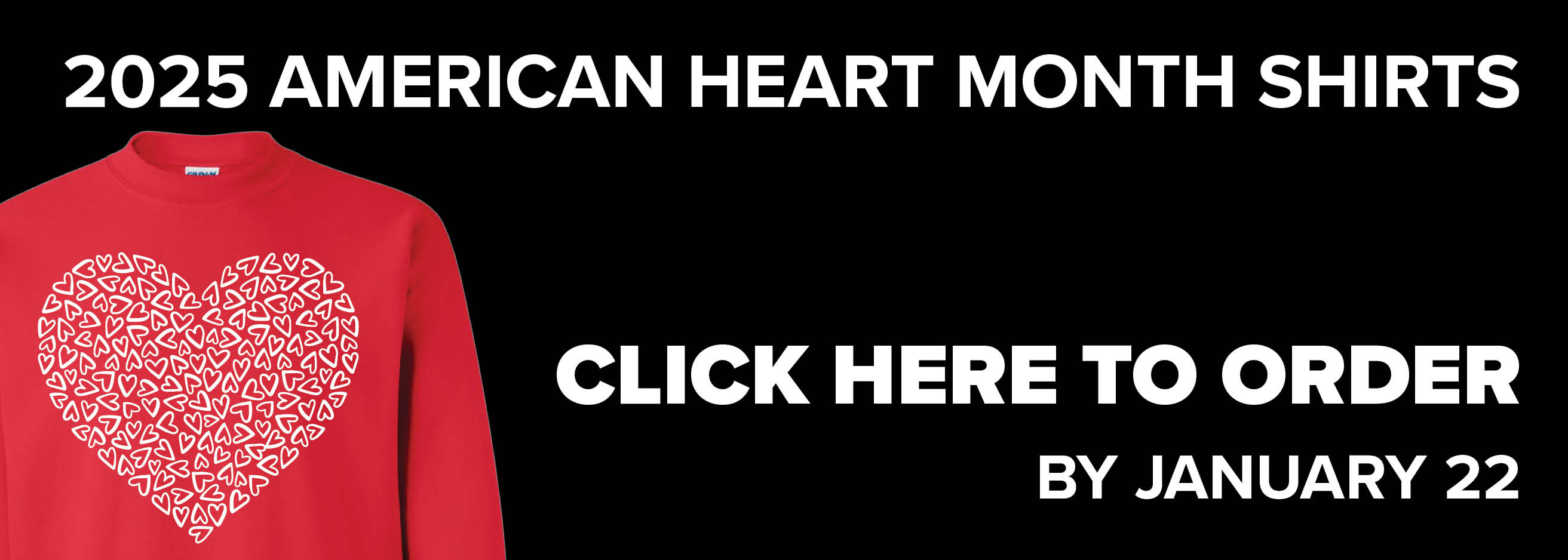 2025 American Heart Month Shirt Orders