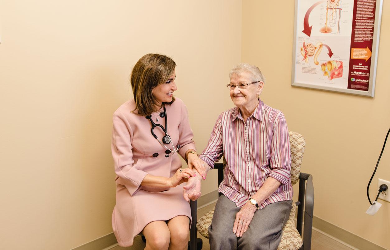 Doctor Talking with Patient